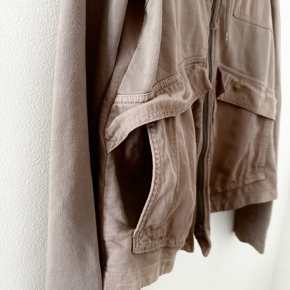 Prairie Underground Jacket Organic Cotton Workwear Blogger Barn Boho Small Coat - Picture 9 of 13